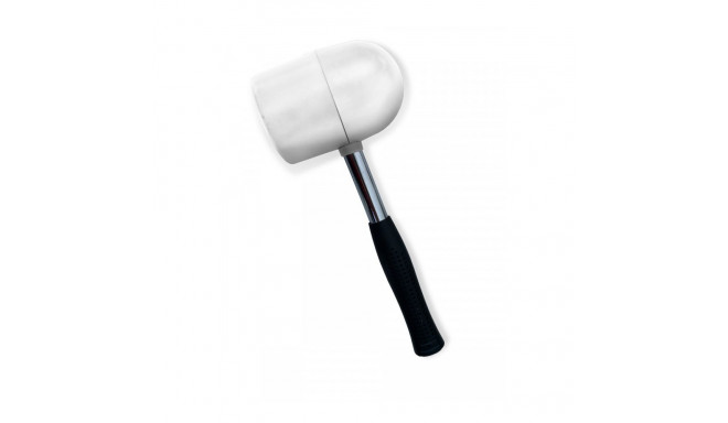 Tiler mallet, spherical and flat face, markless, 500gr