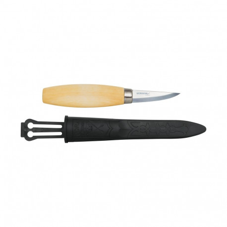 Morakniv puidunuga 120 – 60 mm lamineeritud süsinikteras tera, kasest käepide, naturaalne