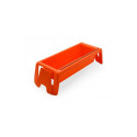 EDMA pahtlivann 250mm pvc smoothing tray – lightweight, durable pvc, easy to clean surface