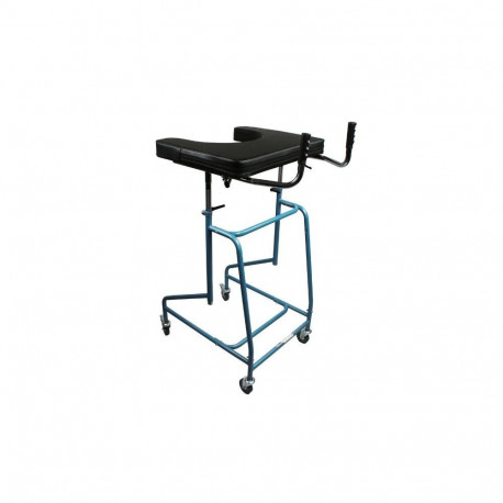 Rollator Walker - Fourwheeled Support Pulpit Type Walker