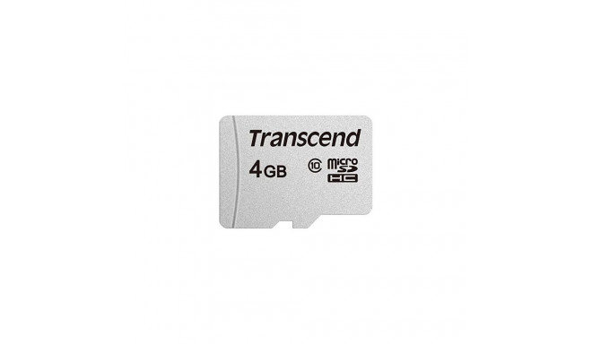 Transcend MEMORY MICRO SDHC 4GB/CLASS10 TS4GUSD300S