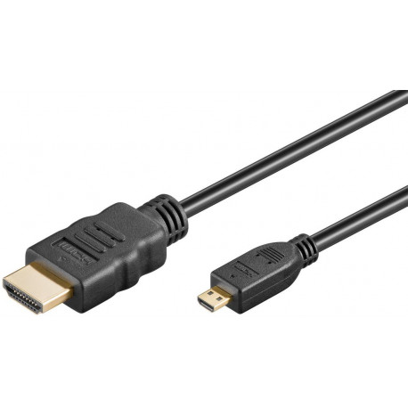 Goobay cable HDMI - microHDMI 1m