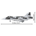 Bricks Armed Forces SAAB Jas 39 Gripen E 480 blocks