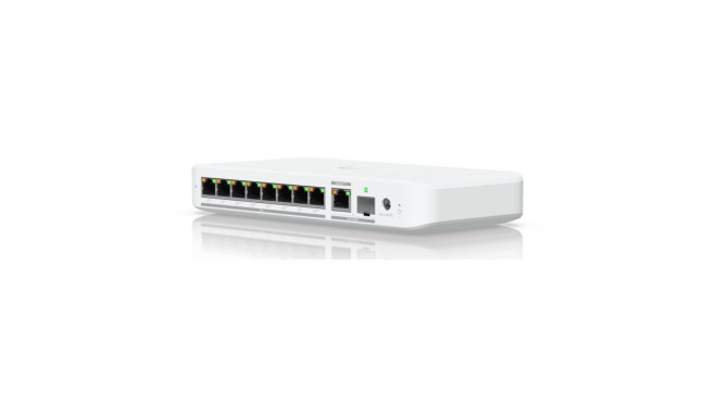 Ubiquiti Flexible, 8-port 2.5 GbE PoE++ switch with a 10 GbE RJ45/SFP+ combination uplink port | USW