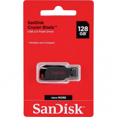 SanDisk 128GB Cruzer Blade mälupulk