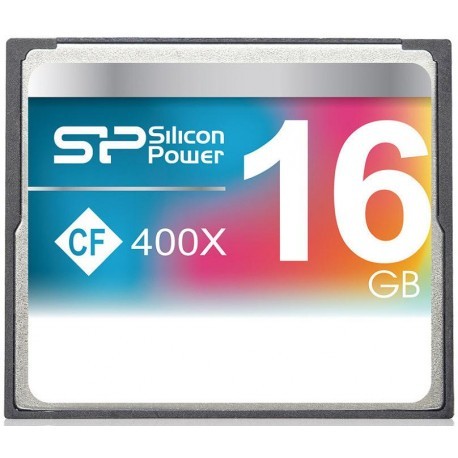 Silicon Power карта памяти CF 16GB 400x