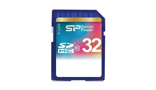 Silicon Power memory card SDHC 32GB Class 10