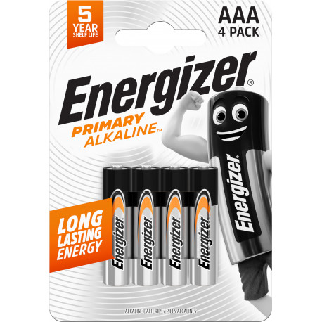 Energizer battery Primary Alkaline AAA CP4 EU