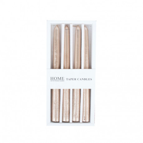 Antiikküünal CAROL 4tk 20cm beež kuld