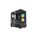 Case|MONTECH|XR|MidiTower|Not included|ATX|MicroATX|MiniITX|Colour Black|XR(B)