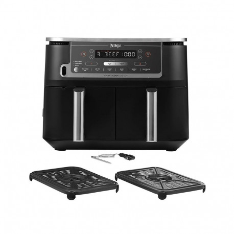 Kuumaõhufritüür toidutermomeetriga Ninja Foodi MAX, kaks tsooni