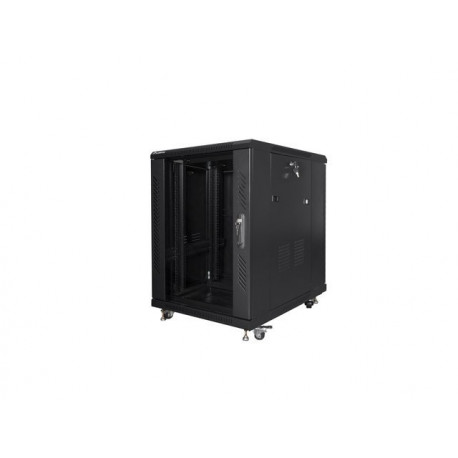 Product Name: 15U 19" Free-Standing Server Rack Cabinet (600x800mm) - Black
