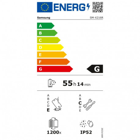 "Samsung Galaxy Tab A9+ LTE 6RAM 128GB DE graphite"
