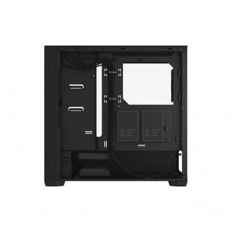 Fractal Design | Pop Silent | Side window | Black TG Clear Tint | ATX, mATX, Mini ITX | Power supply