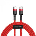 Baseus Cafule USB cable 2 m USB C Black, Red