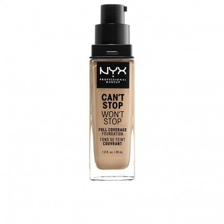 NYX Professional Makeup jumestuskreem Can't Stop Won't Stop täielikult katev, soft beige
