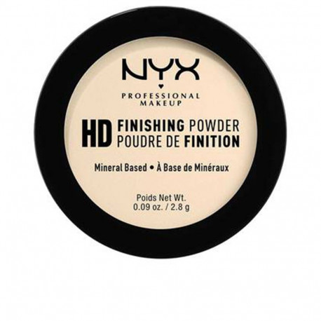 NYX PROFESSIONAL MAKE UP viimistluspuuder HD mineraalipõhine, banana
