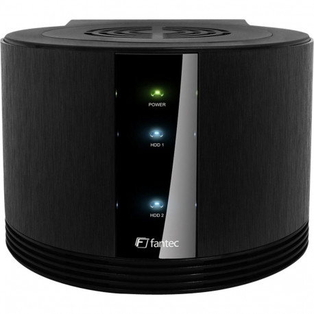FANTEC SQ-X2RU3e 2x 3,5  Gehäuse (DAS)
