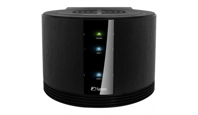 FANTEC SQ-X2RU3e 2x 3,5  Gehäuse (DAS)