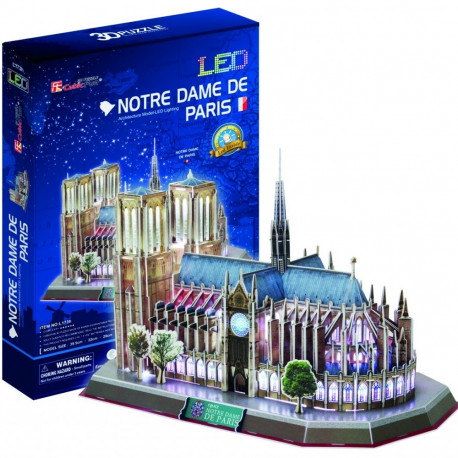 Puzzle 3D Notre Dame (Light)
