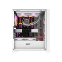 Darkflash DRX70 MESH computer case (white) + 4 RGB fans