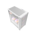 Darkflash DRX70 MESH computer case (white) + 4 RGB fans