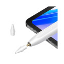 Smooth Writing Stylus with LED Indicators (Active) White