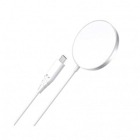 Choetech T518 Magnetic Wireless Charger 15W (white)