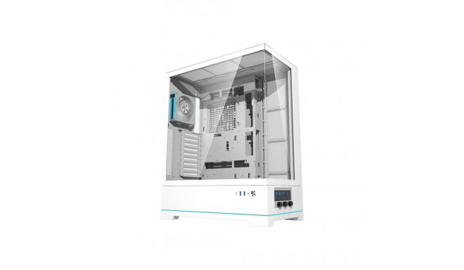 Darkflash DY451L PRO computer case (white) + 1 fan