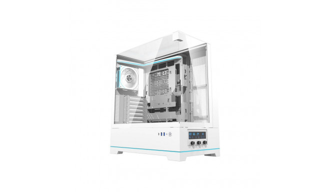 Darkflash DY450 PRO computer case (white) + 1 fan