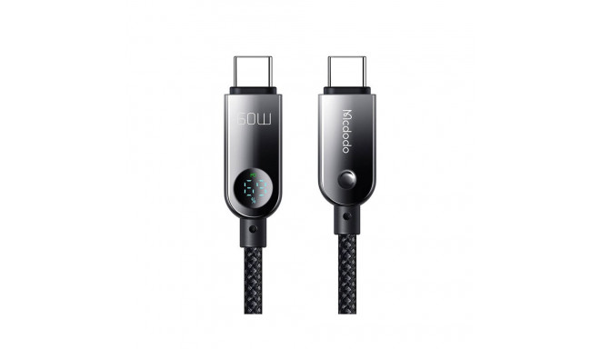 Mcdodo CA-4780 USB-C to USB-C 60W data cable 1.2m (black)