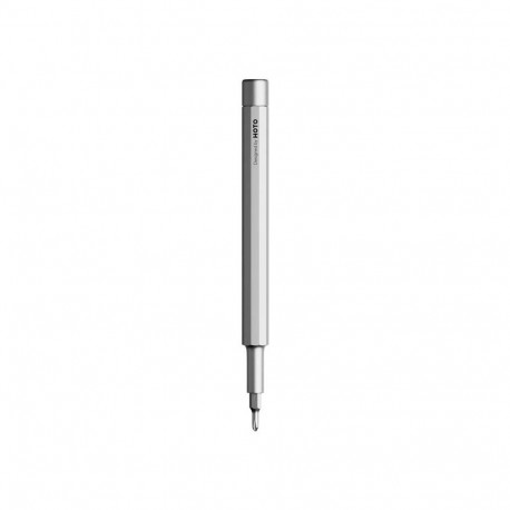 Pocket precision screwdriver and fountain pen 5-in-1 HOTO QWLSD013 (silver)