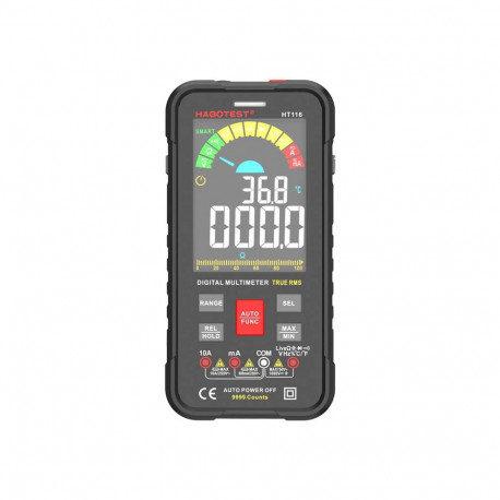 Digital Universal Multimeter Habotest HT116 True RMS , NCV