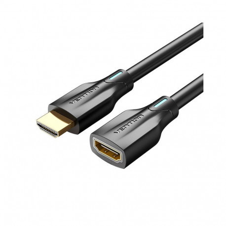 HDMI 2.1 Extension Cable Vention AHBBG, 1,5m, 8K 60Hz/ 4K 120Hz (black)