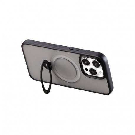 Joyroom JR-BP004 Magnetic Protective Case with Holder for iPhone 15 (Black)