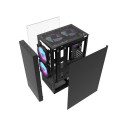 Darkflash A290 computer case (black) + 3 fans