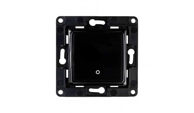 Shelly wall switch 1 button (black)