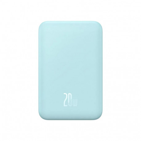 Magnetic Mini Powerbank Baseus 5000mAh, USB-C 20W (blue)