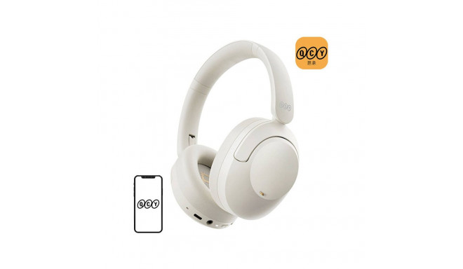Wireless Headphones QCY ANC H4 (white)
