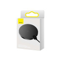 Inductive wireless charger Baseus Digital LED  15W (black)