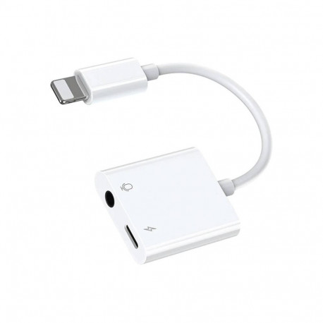 Audio Adapter Lightning / 3.5 mm Joyroom S - Y105 (white)