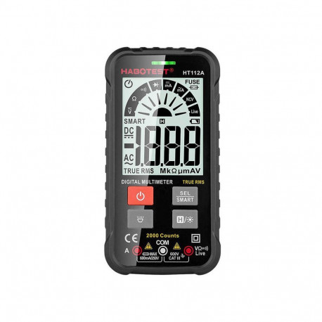 Digital Universal Multimeter Habotest HT112A True RMS