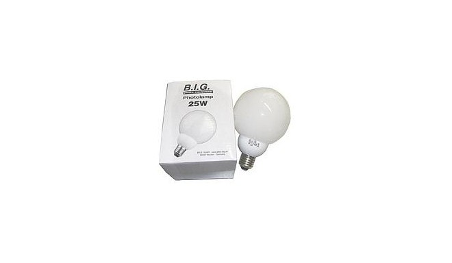 BIG kompaktā luminiscences spuldze Globe E27 25W 5000K (425757)