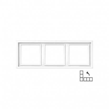 FRAME K14-445-03.M/WM 3PL modern valge