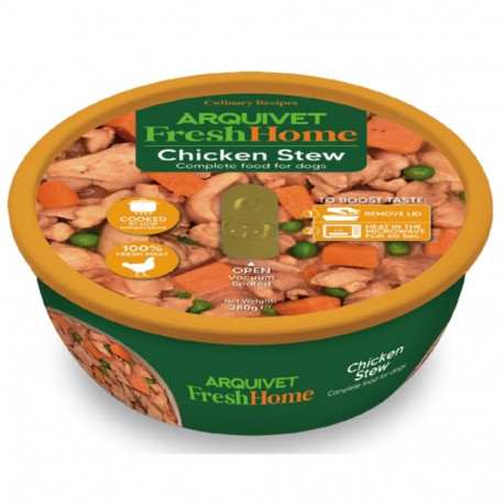 ARQUIVET Fresh Home Chicken stew - wet dog food - 280g