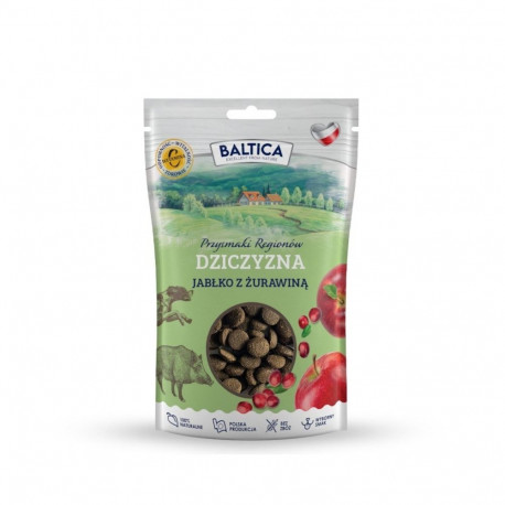 BALTICA Przysmaki regionów Venison with apple - dog treat - 100g