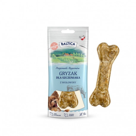BALTICA Przysmaki regionów Chewing bone Puppy Beef - dog treat - 1