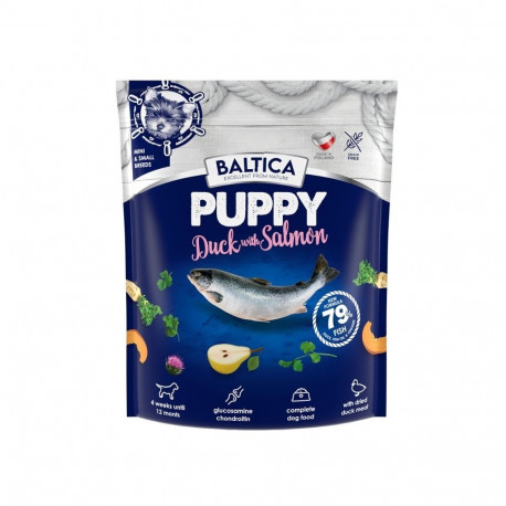 BALTICA Excellent Puppy Duck with salmon Small breeds - dry dog food - 1kg