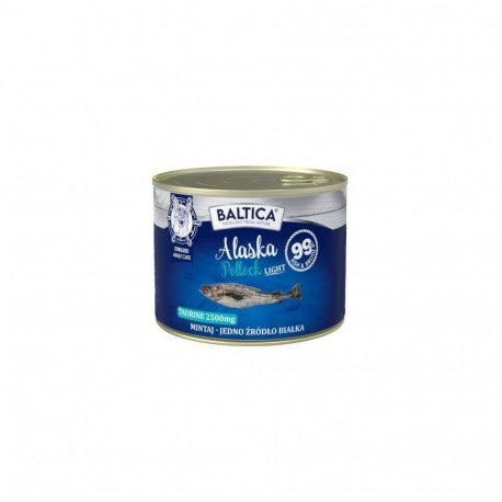 BALTICA Excellent Monoprotein Pollock Light  - wet cat food - 185g