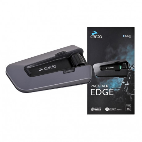 Cardo PT200001 mootorratta intercom 2 kanalit 1600 m must